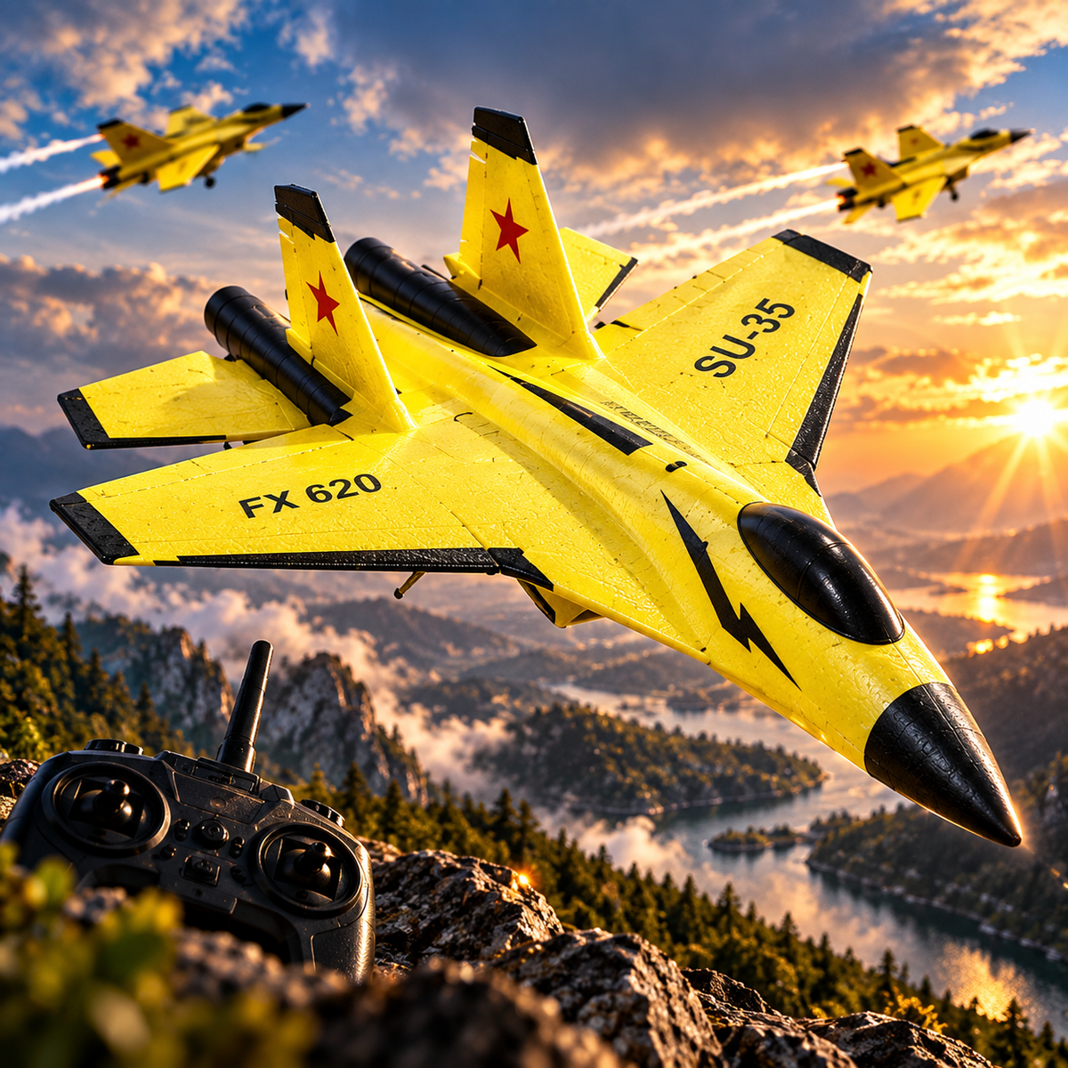 BudoJET SU-35 - RC Myśliwiec