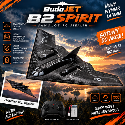 BudoJET B2 Spirit - Samolot RC Stealth
