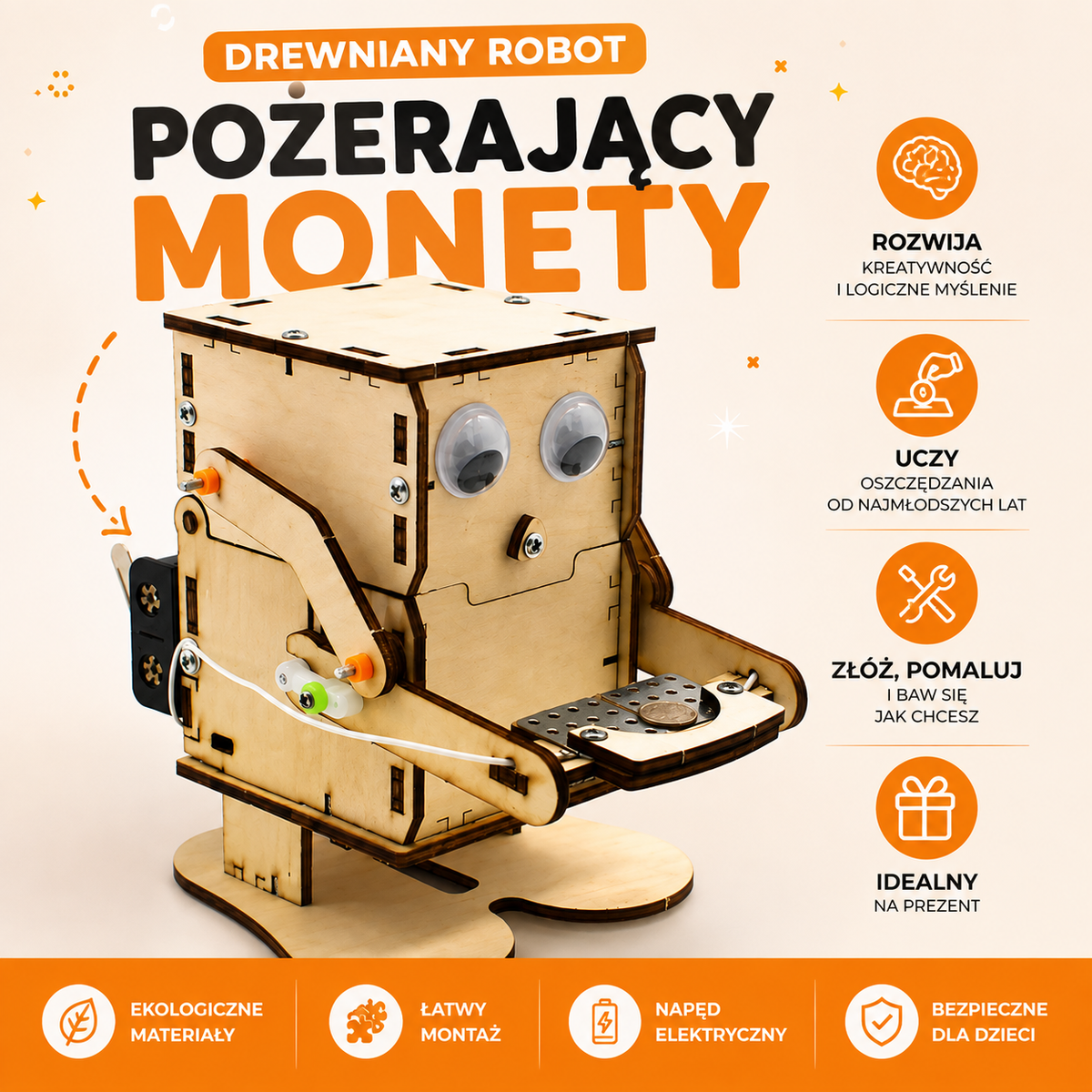 MonetobotDIY – Zbuduj robota, który nauczy Cię oszczędzać!