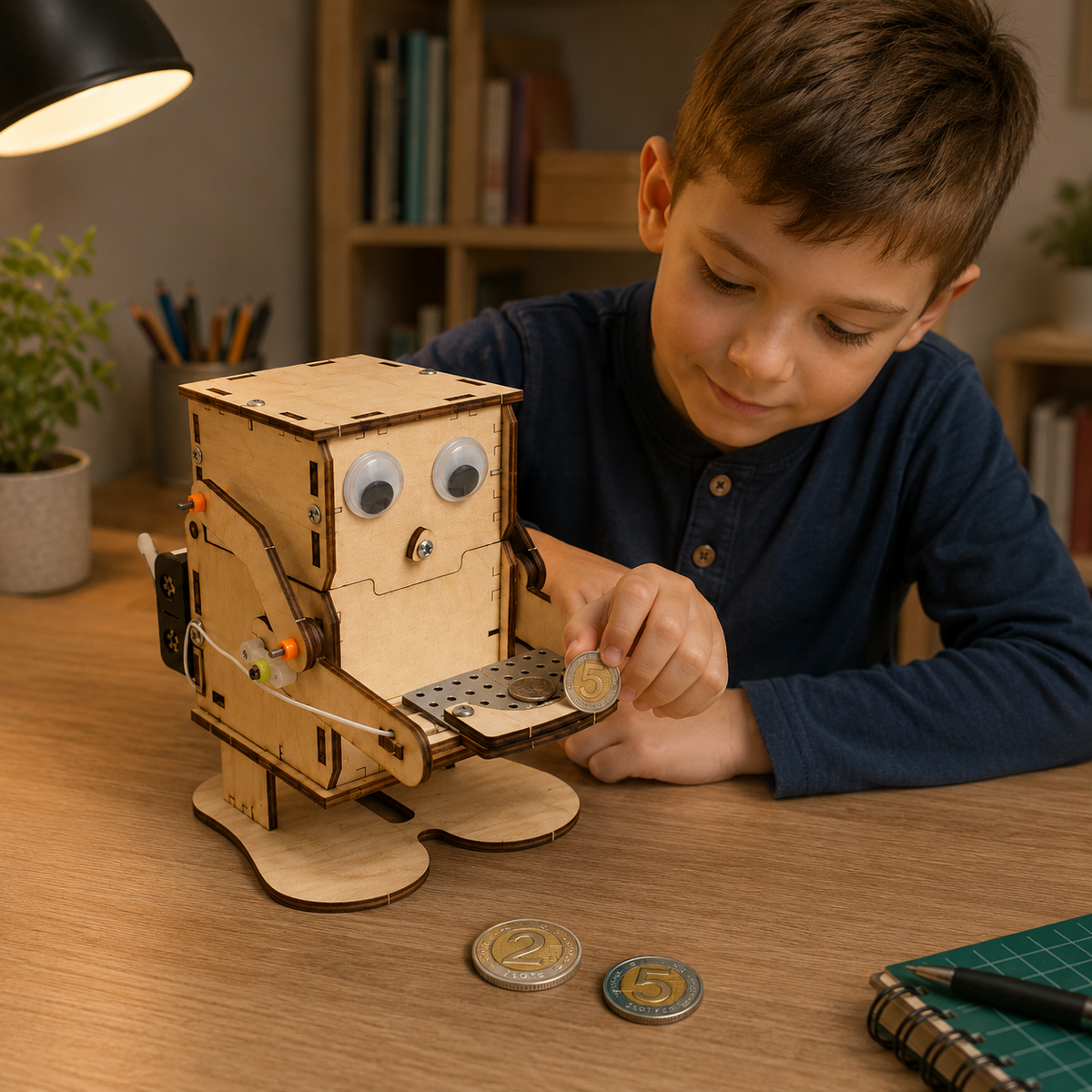 MonetobotDIY – Zbuduj robota, który nauczy Cię oszczędzać!