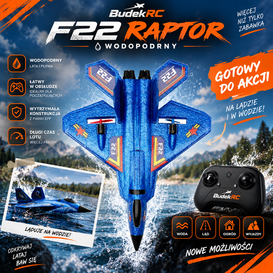 BudoJET F22 Raptor -RC Woododporny