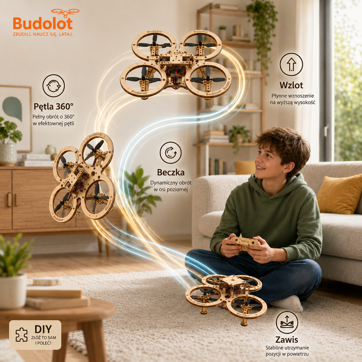 Budolot - Dron DIY do Samodzielnego Montażu